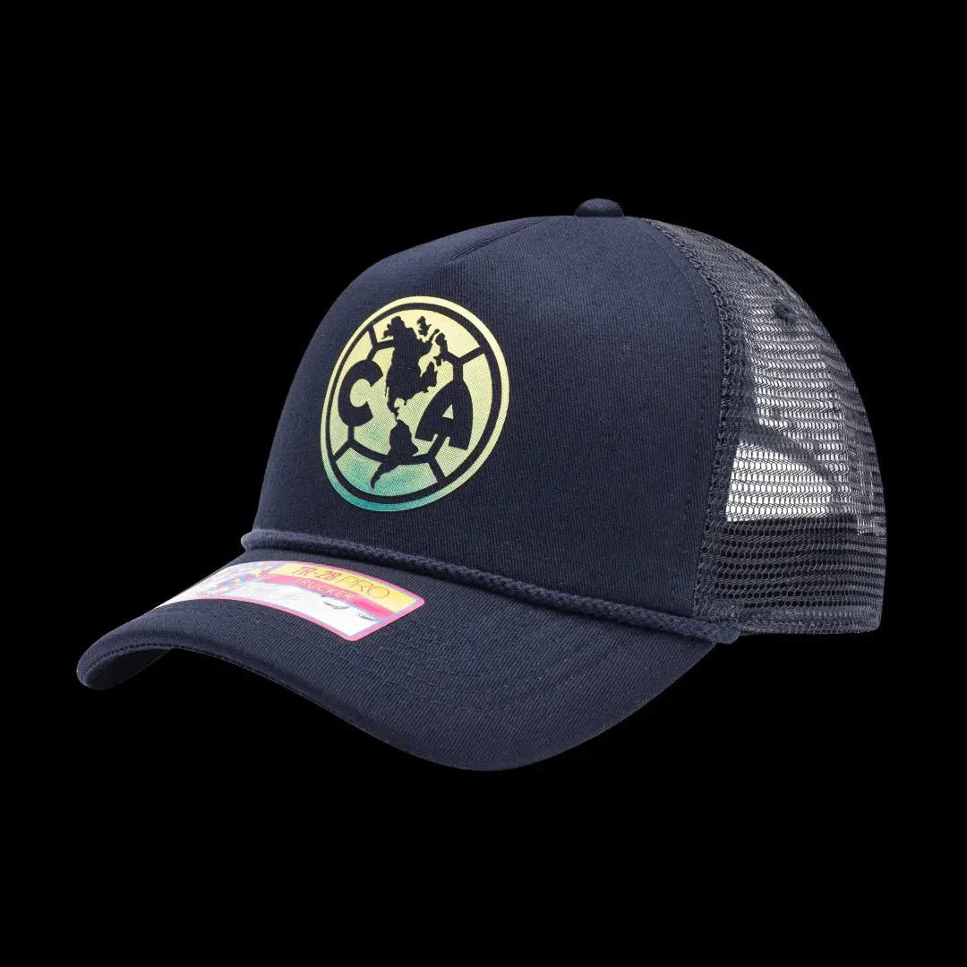 Fan Ink Collection Club America Atmosphere Trucker Hat - Navy - Image 3
