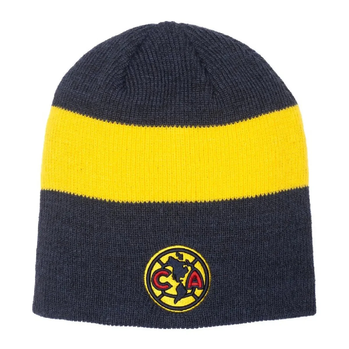 Fan Ink Collection Club America Fury Beanie - Navy-Yellow - Image 2