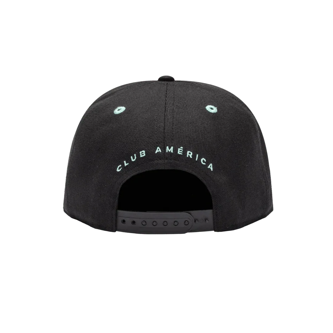 Fan Ink Collection Club America Ice Cream Snapback Hat - Black - Image 3
