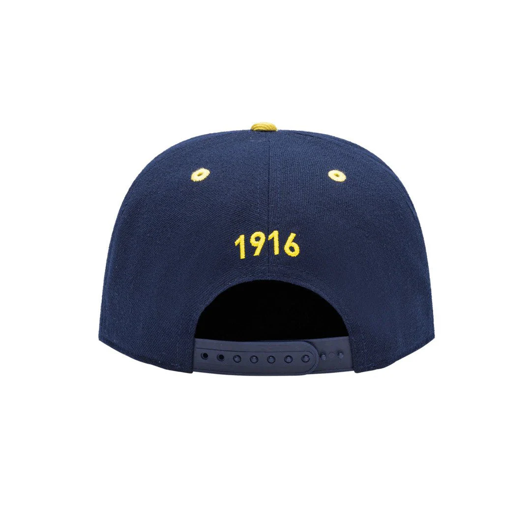 Fan Ink Collection Club America Tape Snapback Hat - Navy - Image 2