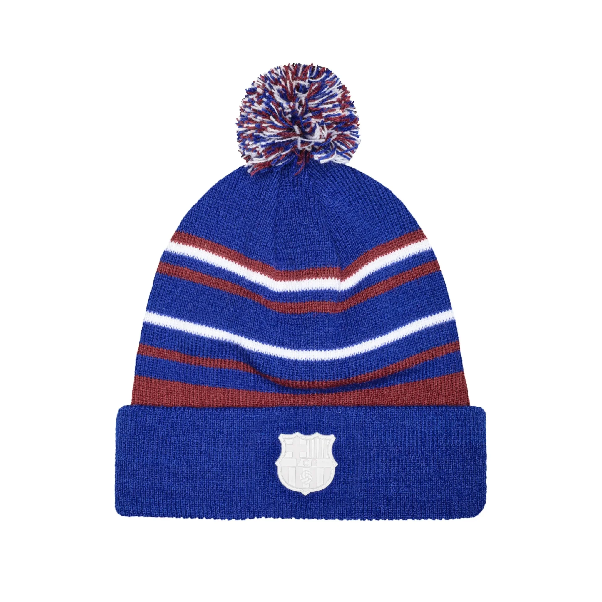 Fan Ink Collection Club Barcelona Casual Pom Beanie - Image 2