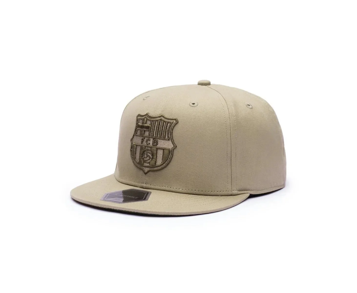 Fan Ink Collection FC Barcelona Desert Camo Snapback - Sand-Camo - Image 3