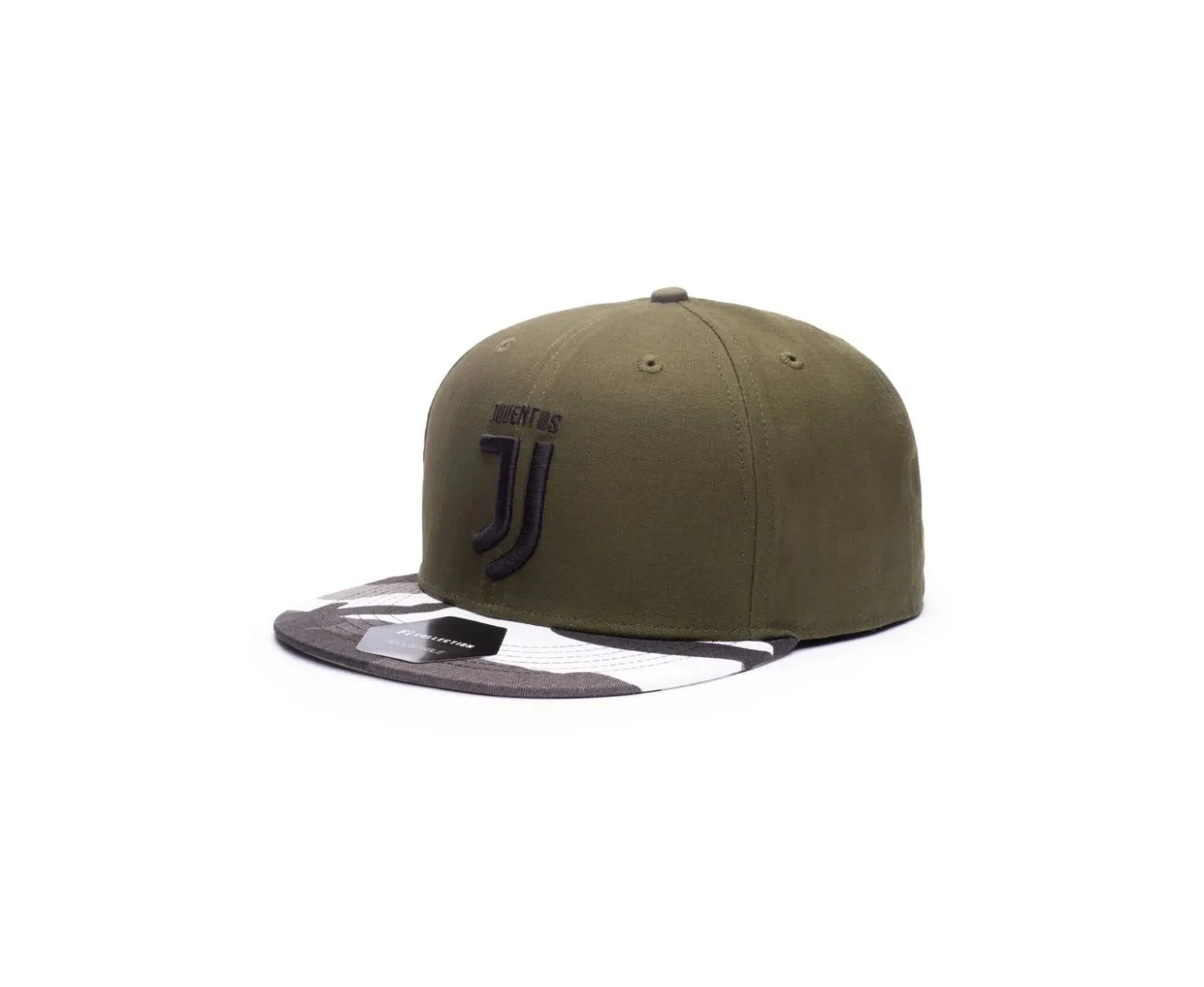 Fan Ink Collection Juventus Camo Snapback - Olive-Camo - Image 3