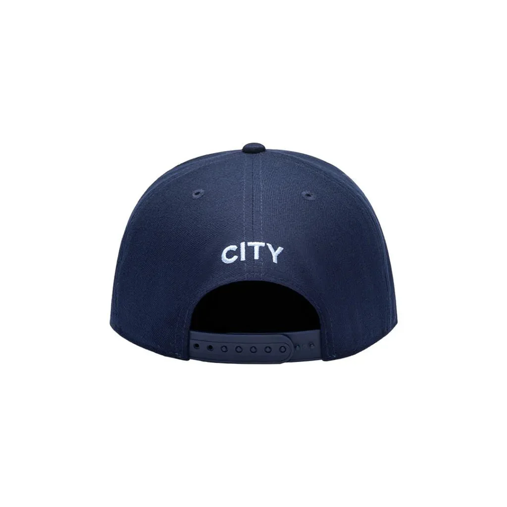 Fan Ink Collection Manchester City Elite Snapback Hat - Navy - Image 3