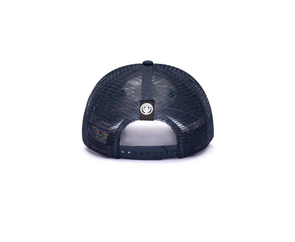 Fan Ink Collection Manchester City Shield Trucker Hat - Navy - Image 3