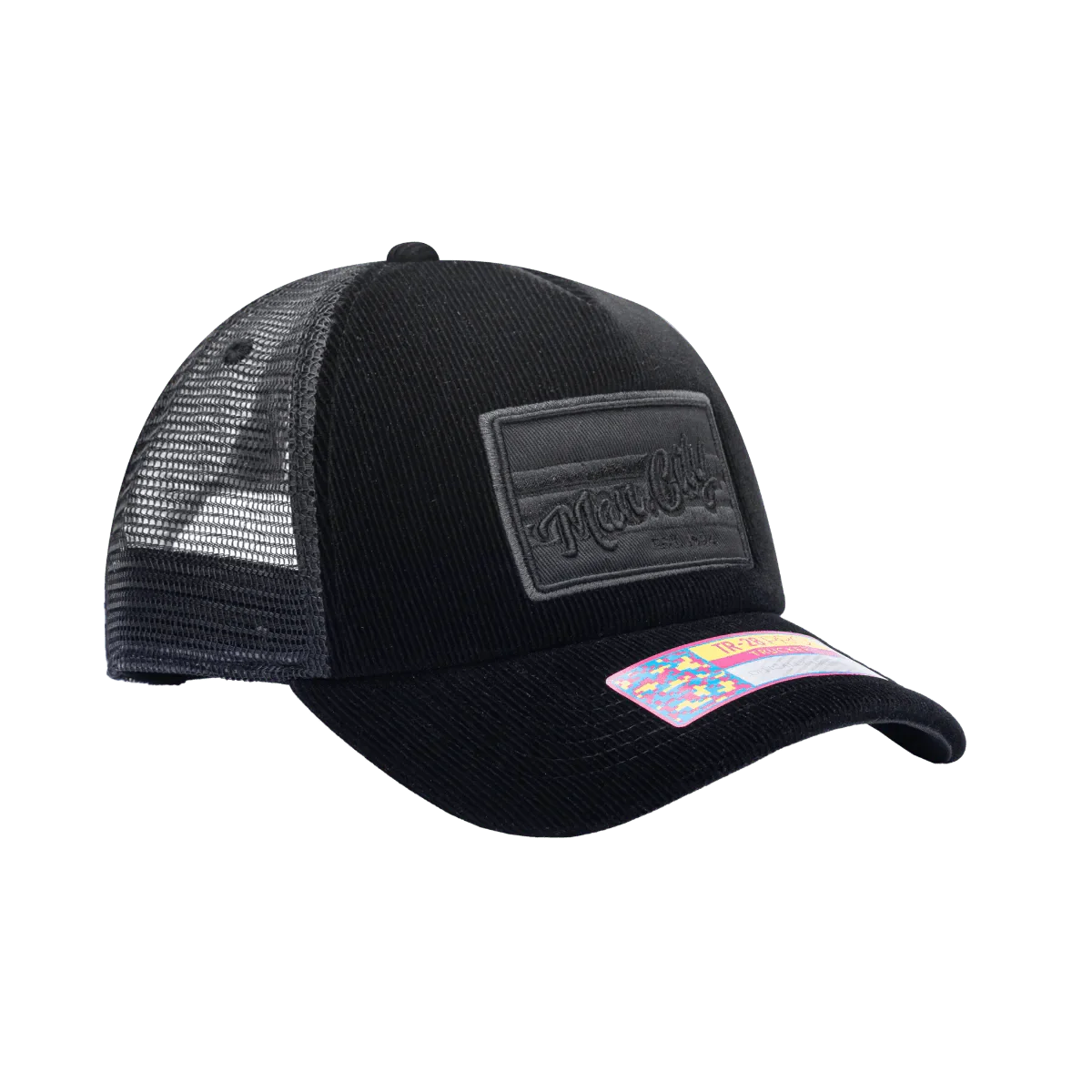 Fan Ink Collection Manchester City Signature Trucker Hat - Black - Image 3