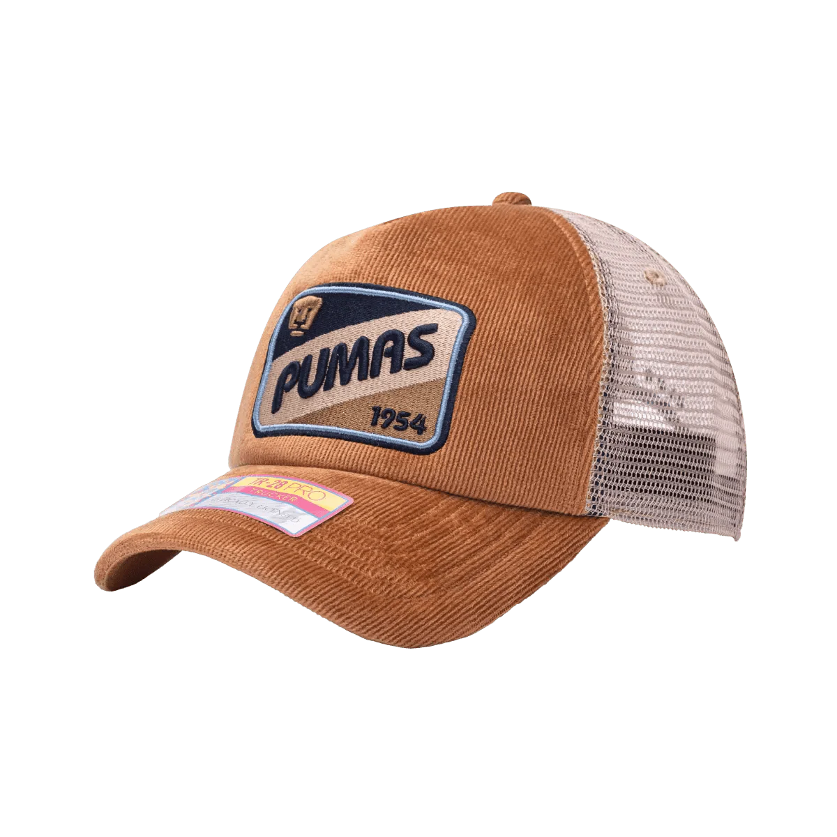 Fan Ink Collection Pumas Camionero Trucker Hat - Brown - Image 3
