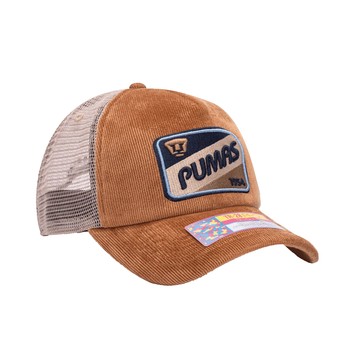 Fan Ink Collection Pumas Camionero Trucker Hat - Brown - Image 4