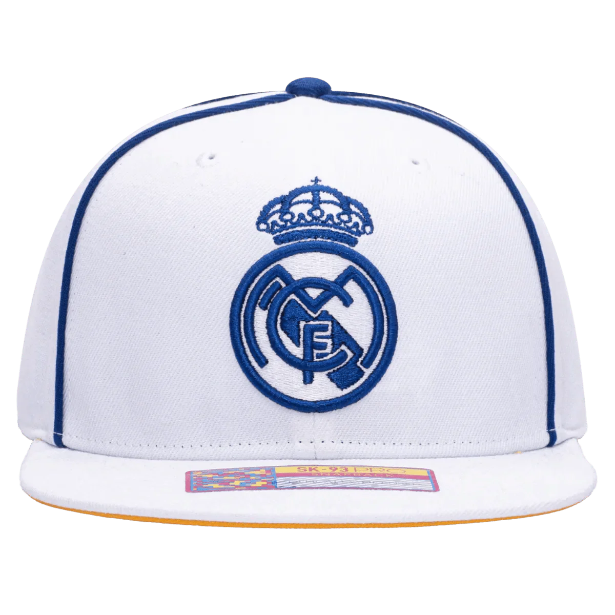 Fan Ink Collection Real Madrid Cali Day Snapback Hat - White-Blue