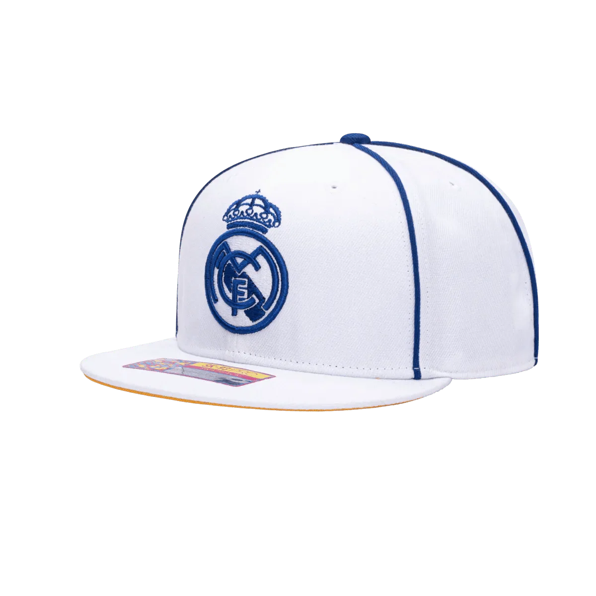 Fan Ink Collection Real Madrid Cali Day Snapback Hat - White-Blue - Image 3