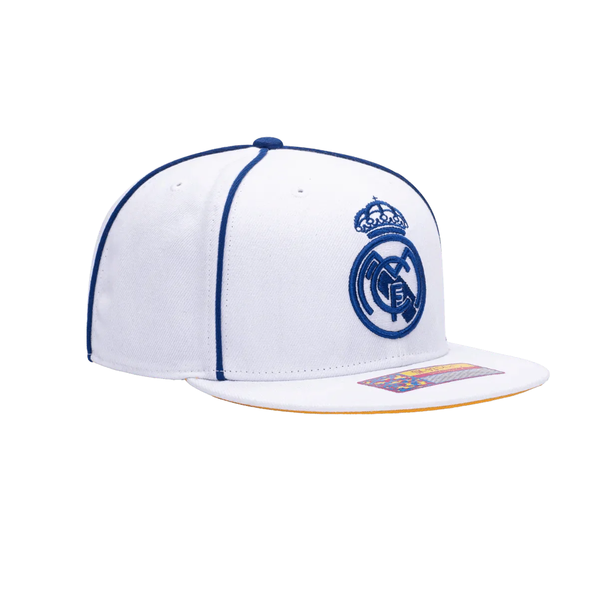 Fan Ink Collection Real Madrid Cali Day Snapback Hat - White-Blue - Image 4
