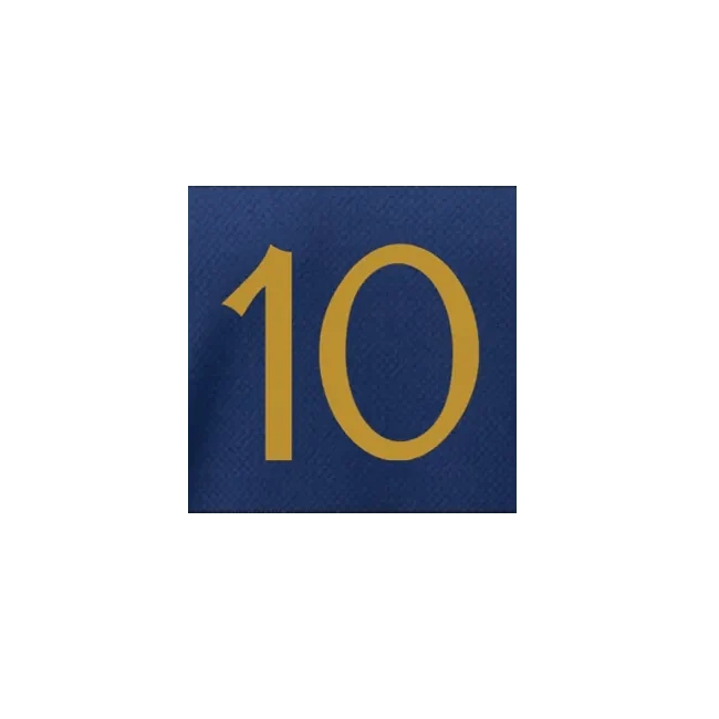 France 2022-23 Home Mbappe Youth #10 Jersey Name Set - Image 2