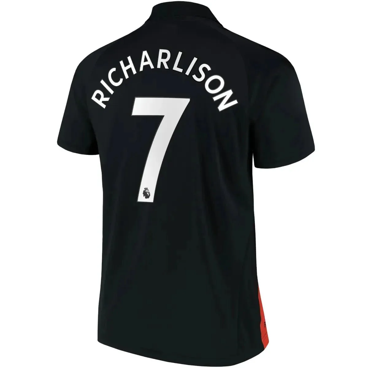 Hummel 2021-22 Everton Away Jersey - Black - Image 6