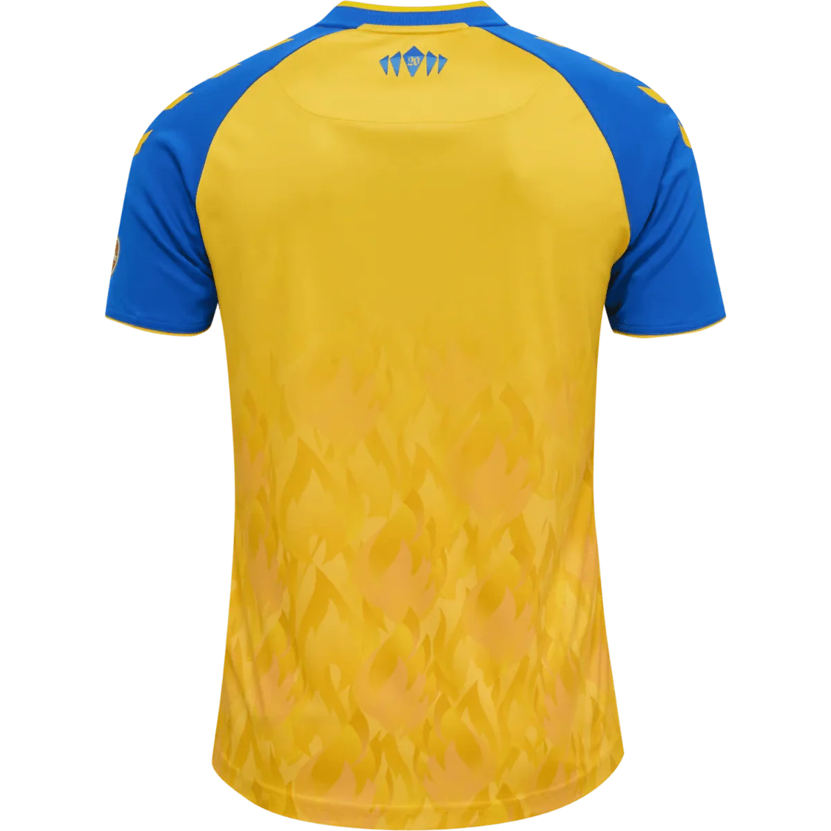 Hummel 2021-22 Southampton Away Jersey - Yellow-Royal - Image 3