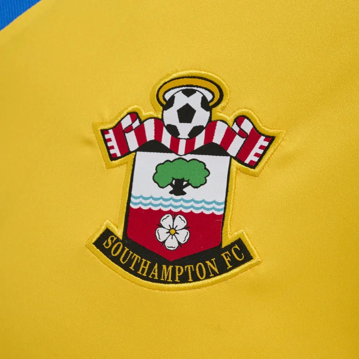 Hummel 2021-22 Southampton Away Jersey - Yellow-Royal - Image 6