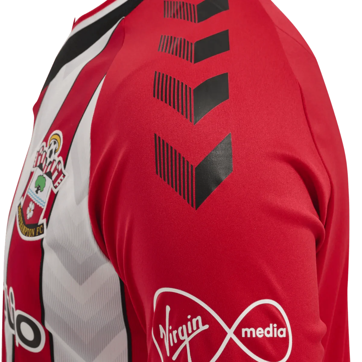 Hummel 2021-22 Southampton Home Jersey - Red-White - Image 4