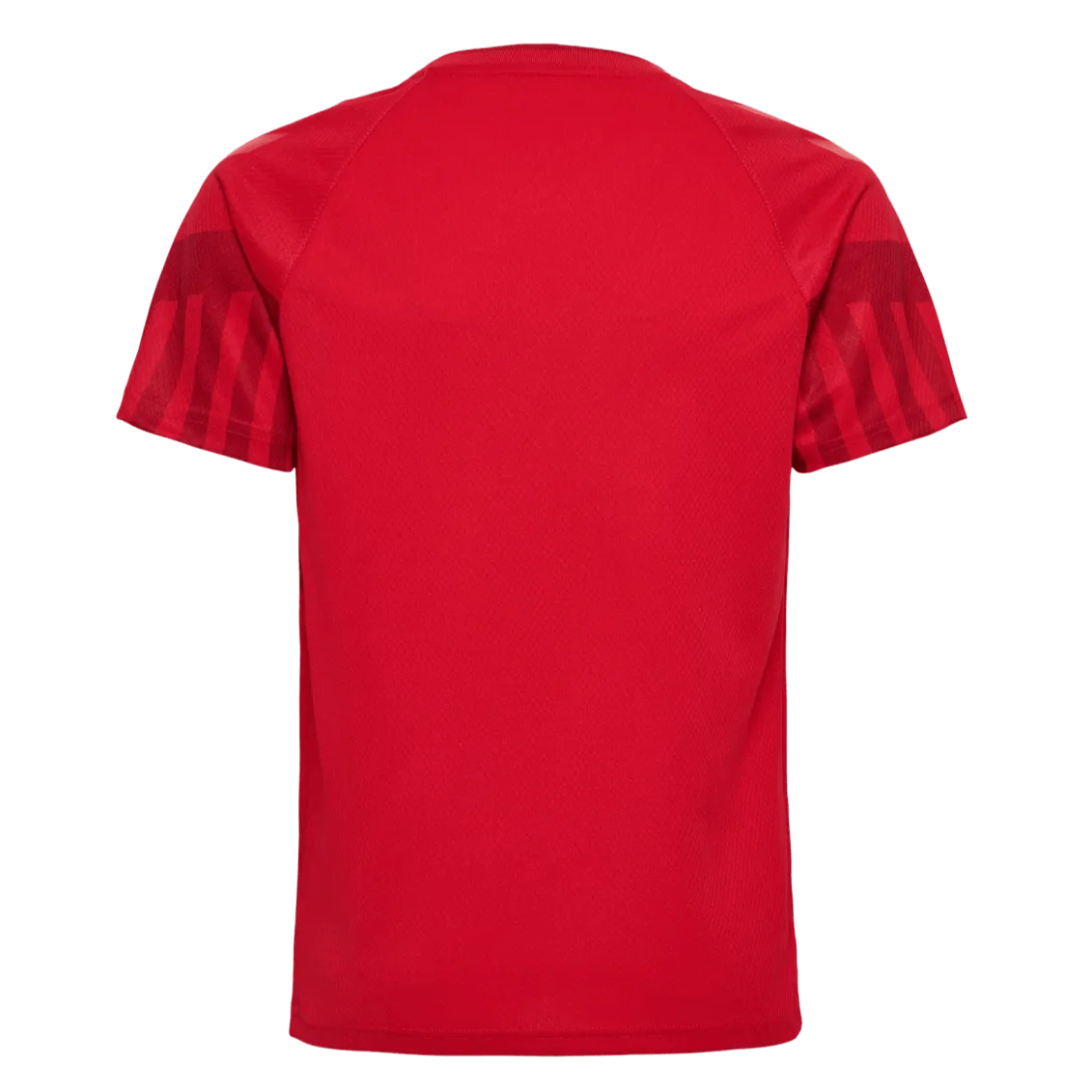 Hummel 2022-23 Denmark Youth Home Jersey - Tango Red - Image 3