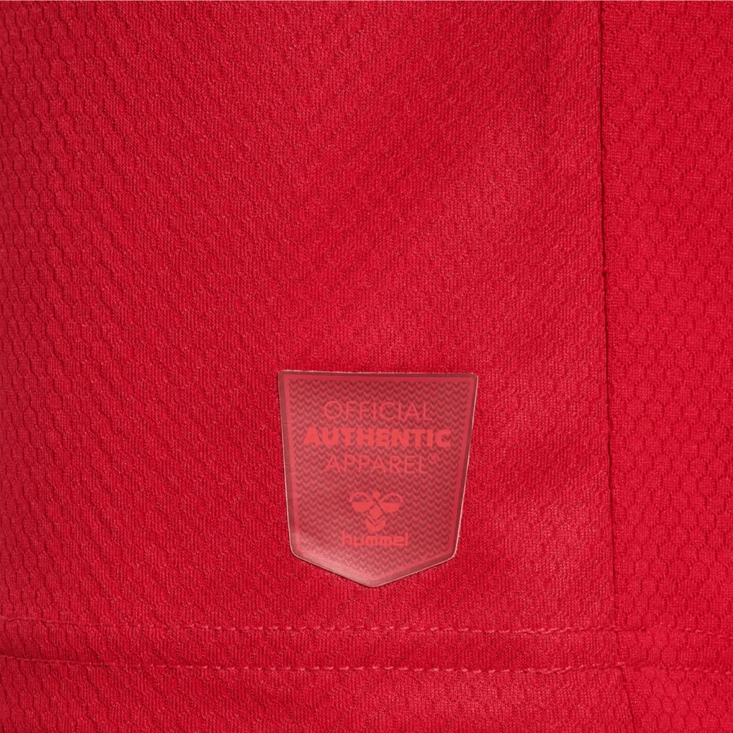 Hummel 2022-23 Denmark Youth Home Jersey - Tango Red - Image 8