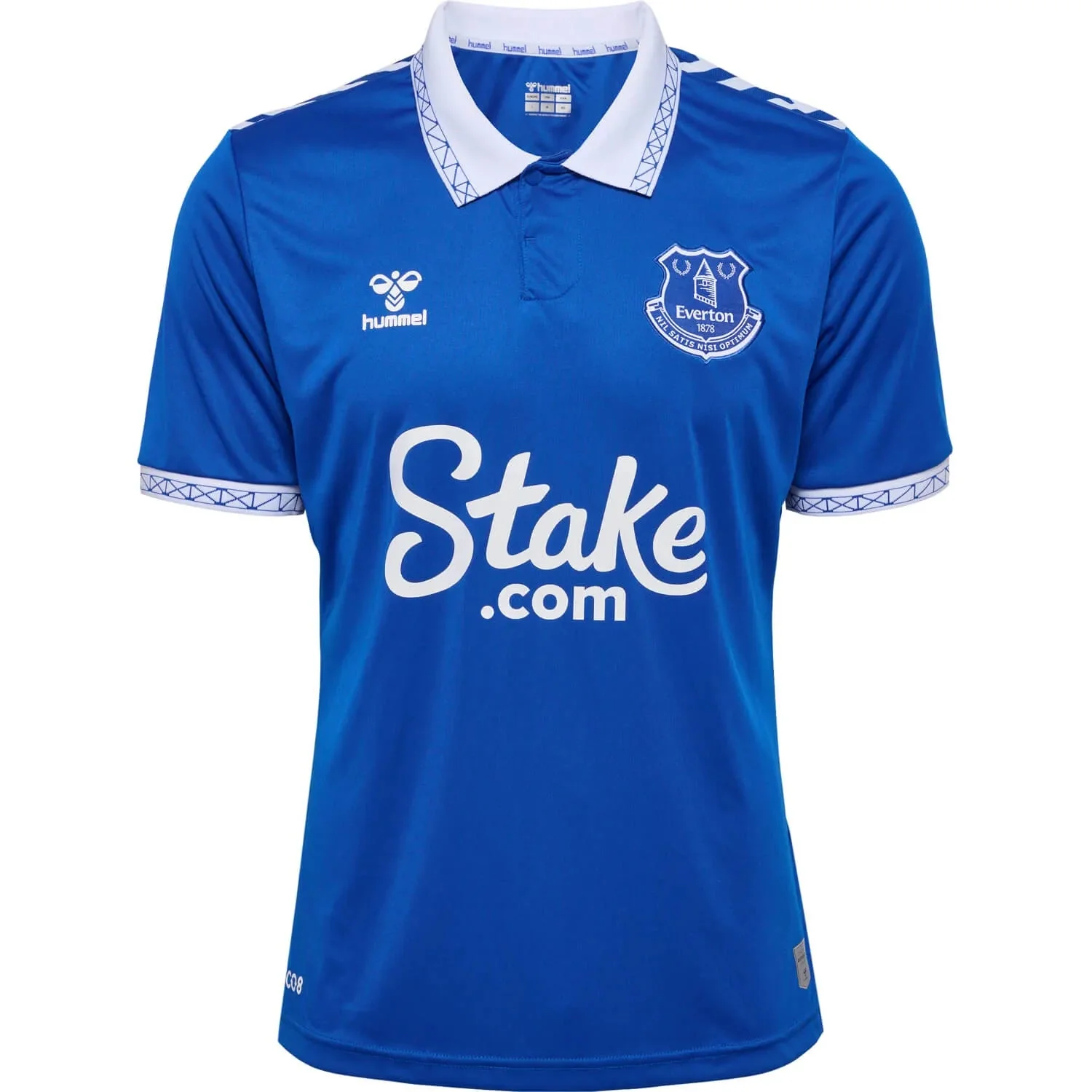 Hummel 2023-24 Everton Men's Stadium Home Jersey - Image 2