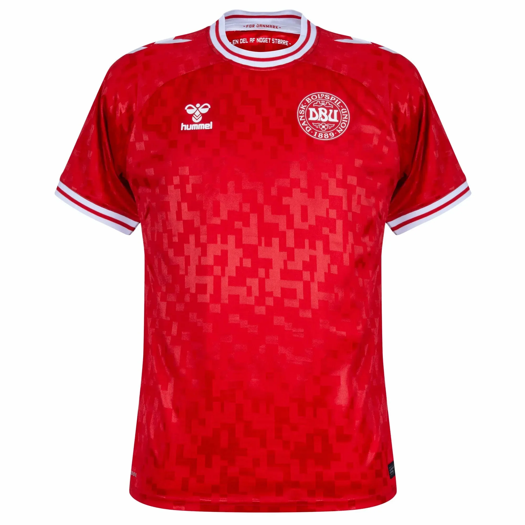 Hummel 2024-25 Denmark Men's Stadium Home Jersey