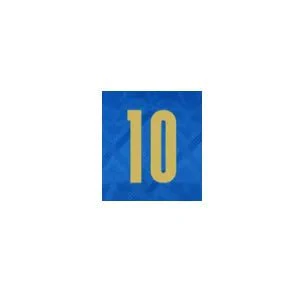 Italy 2020/21 Home Insigne #10 Jersey Name Set - Image 2