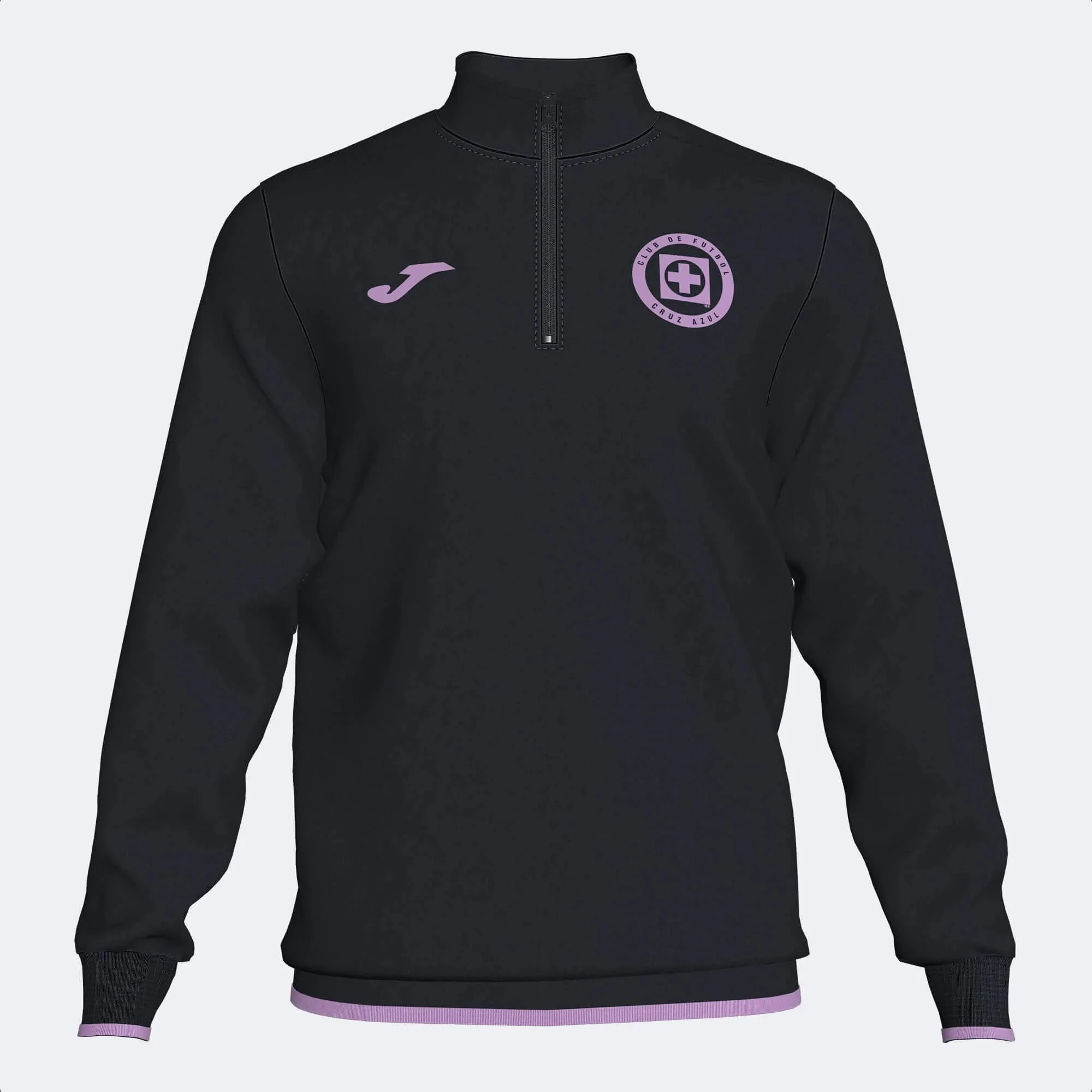 Joma 2022-23 Cruz Azul Quarter Zip Training Top - Black