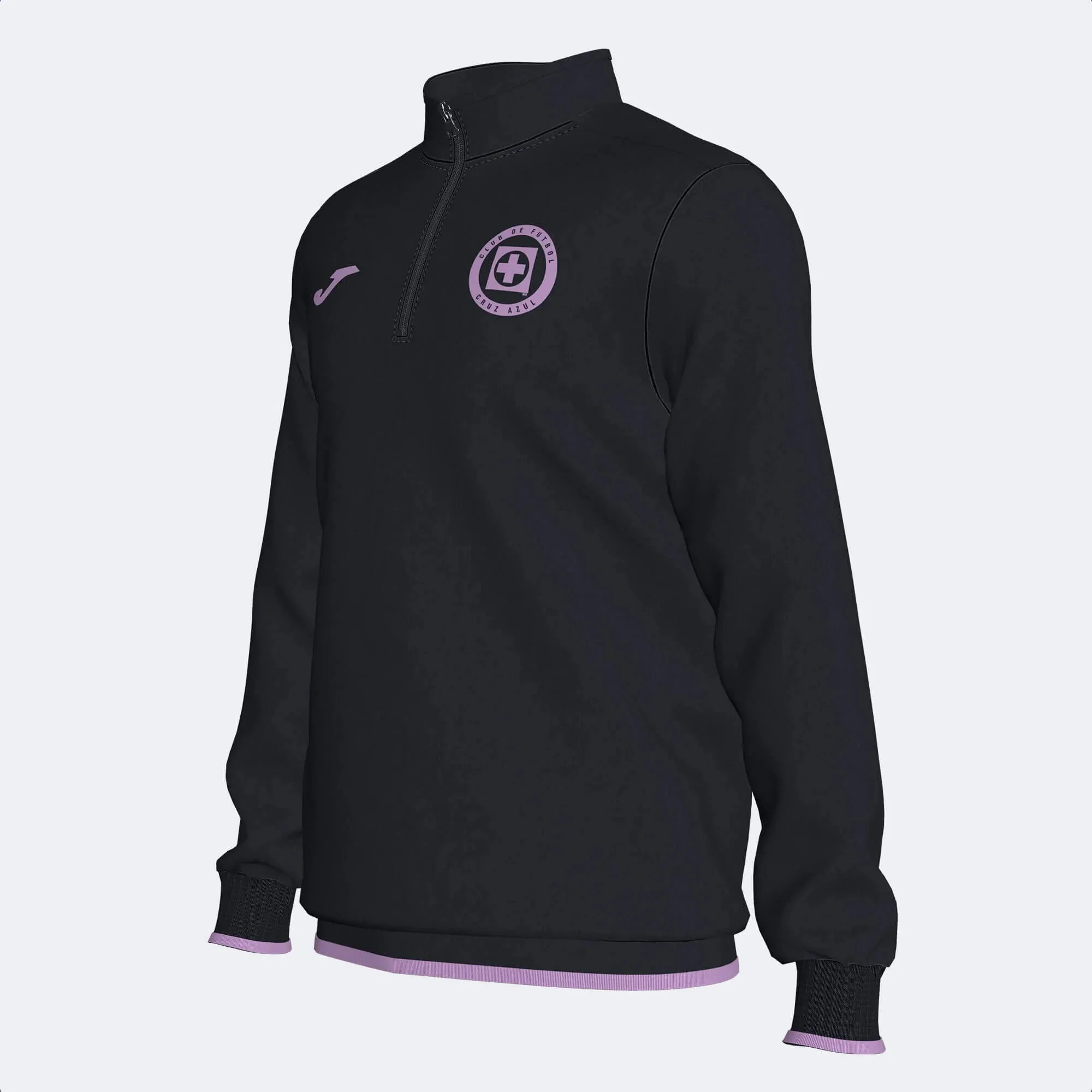 Joma 2022-23 Cruz Azul Quarter Zip Training Top - Black - Image 2