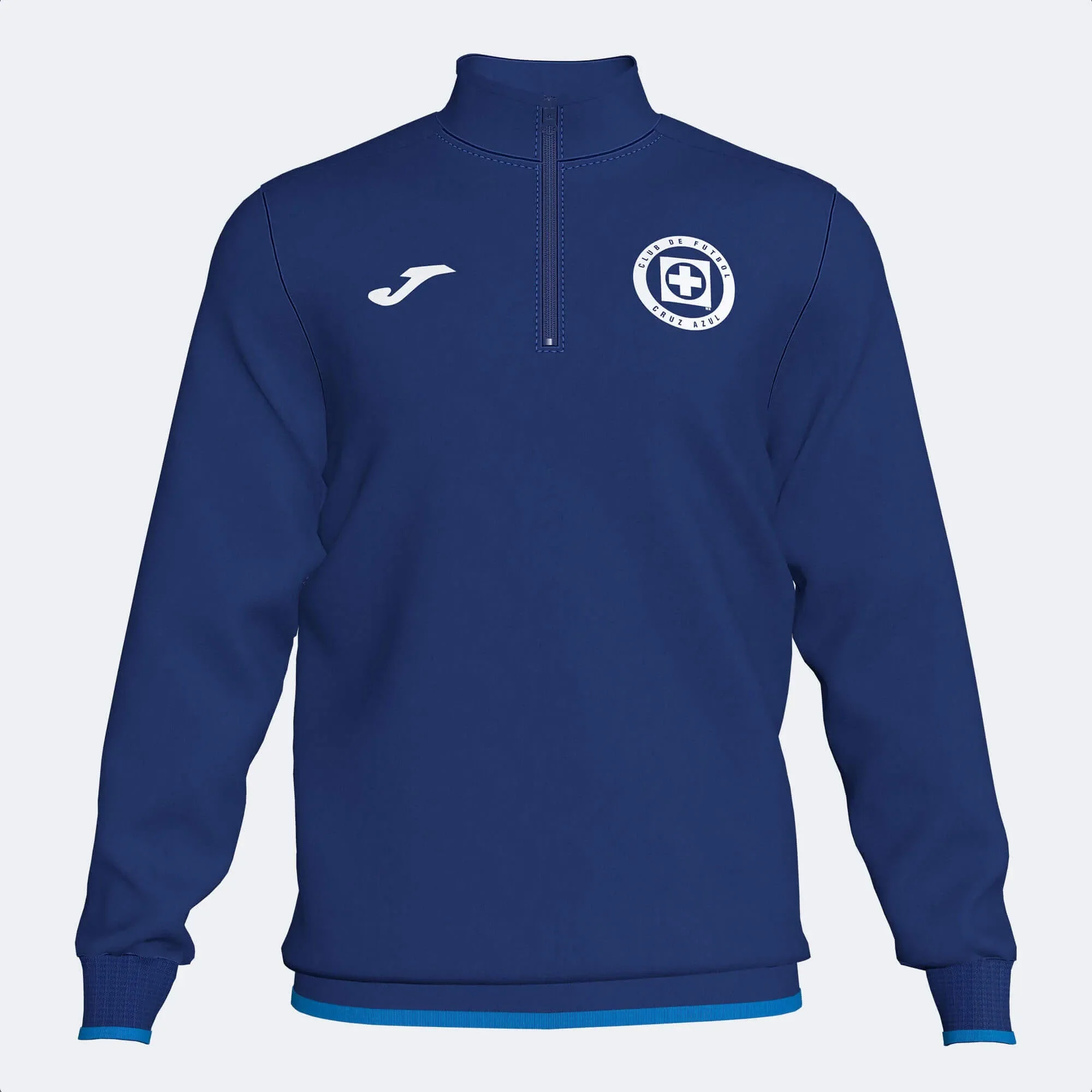 Joma 2022-23 Cruz Azul Quarter Zip Training Top - Royal