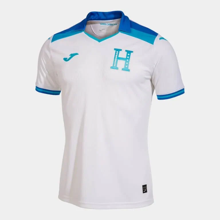 Joma 2023-24 Honduras Home Jersey - White-Blue - Image 2