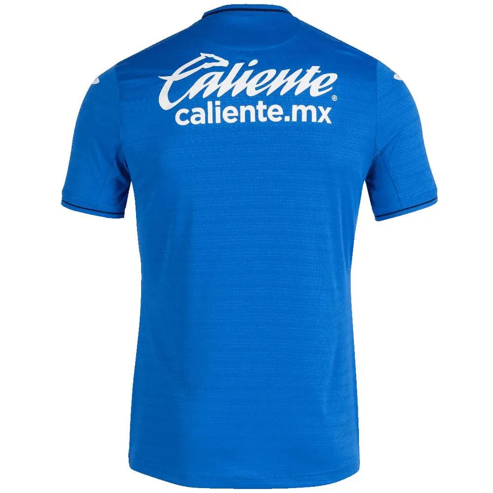 Joma Cruz Azul 2021-22 Home Jersey - Royal-White - Image 2