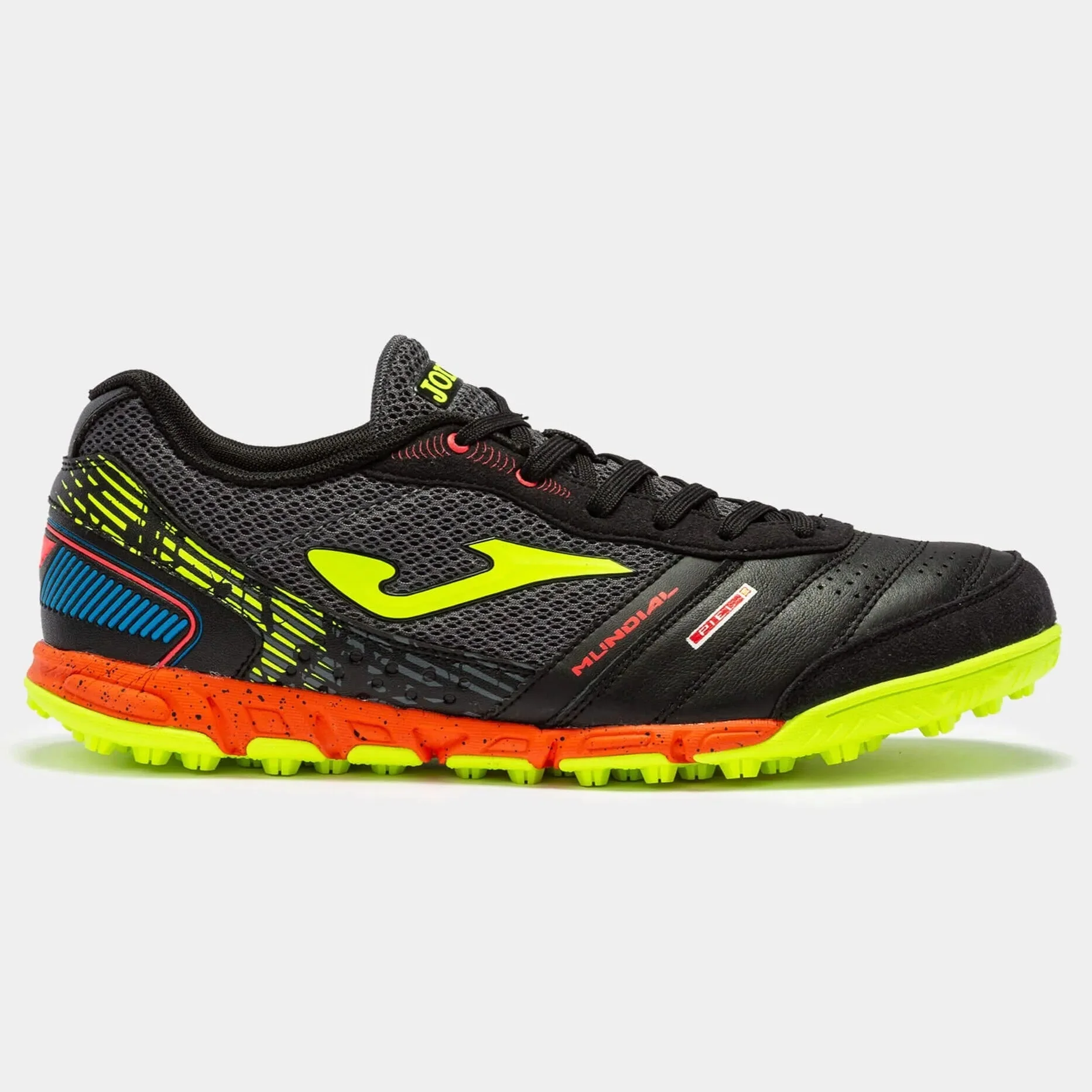 Joma Mundial 2201 Turf - Black-Green Fluor - Image 2