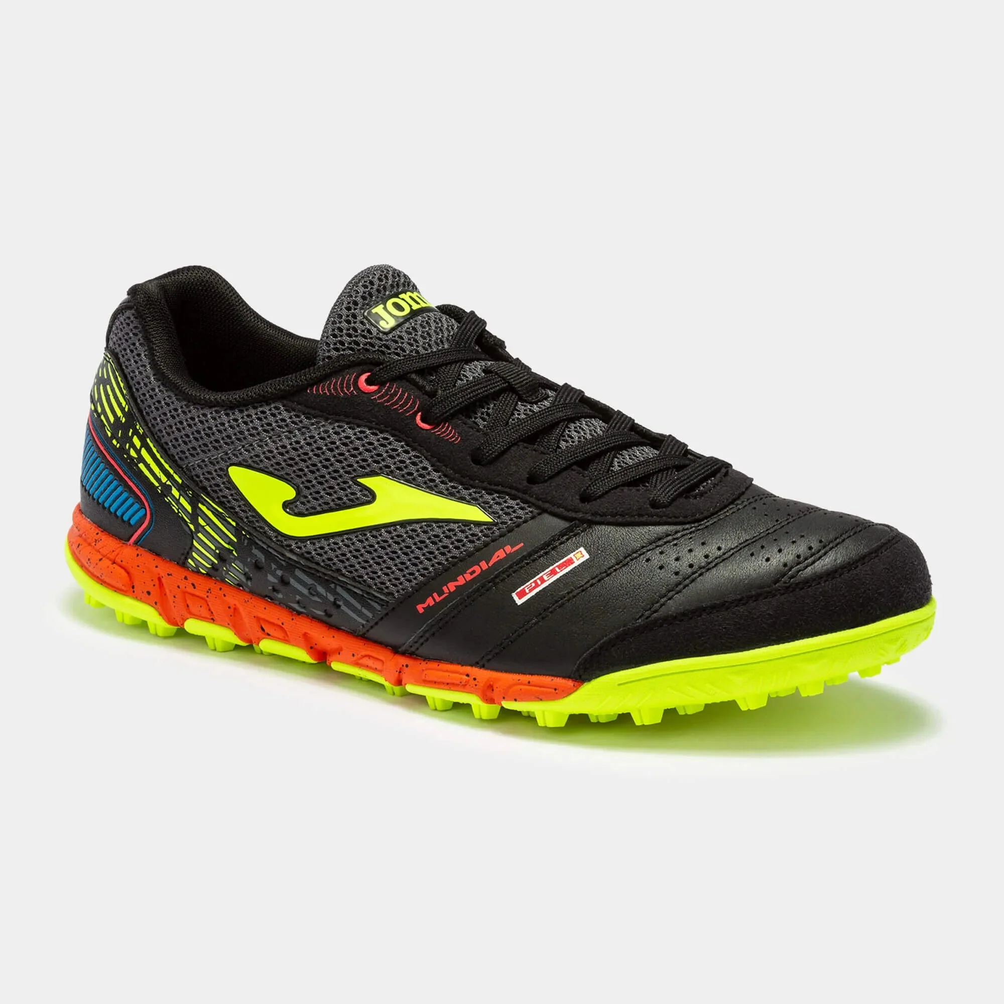 Joma Mundial 2201 Turf - Black-Green Fluor - Image 3