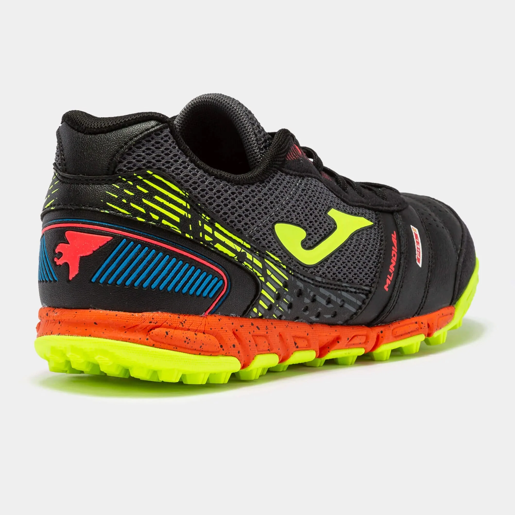 Joma Mundial 2201 Turf - Black-Green Fluor - Image 4