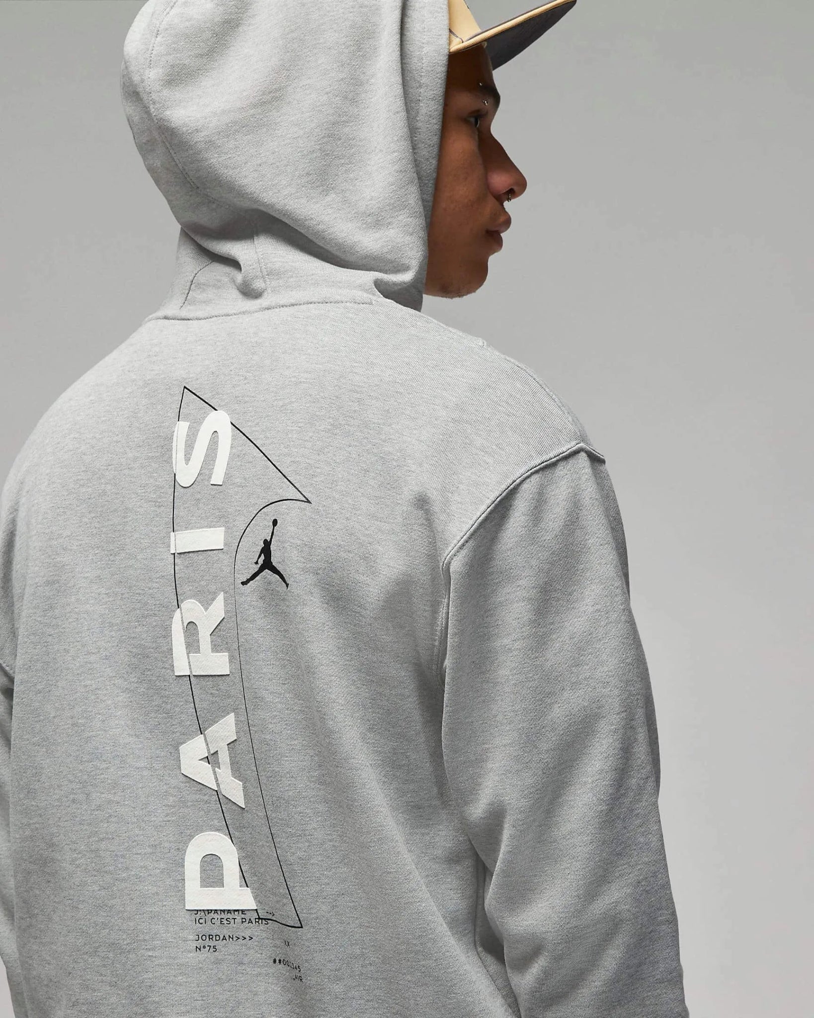 Jordan 2022-23 PSG Mens Pullover Hoodie - Image 4