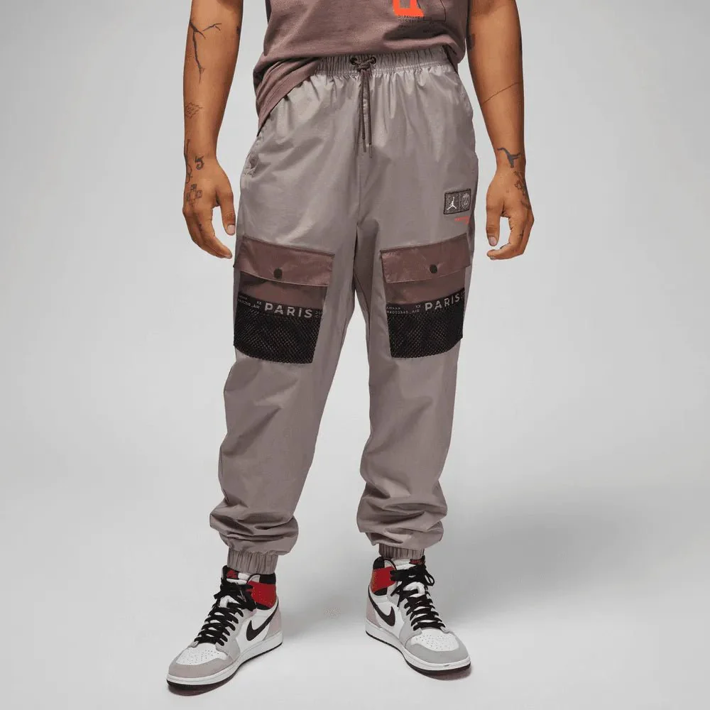 Jordan 2022-23 PSG Woven Pants - Black-Plum Eclipse
