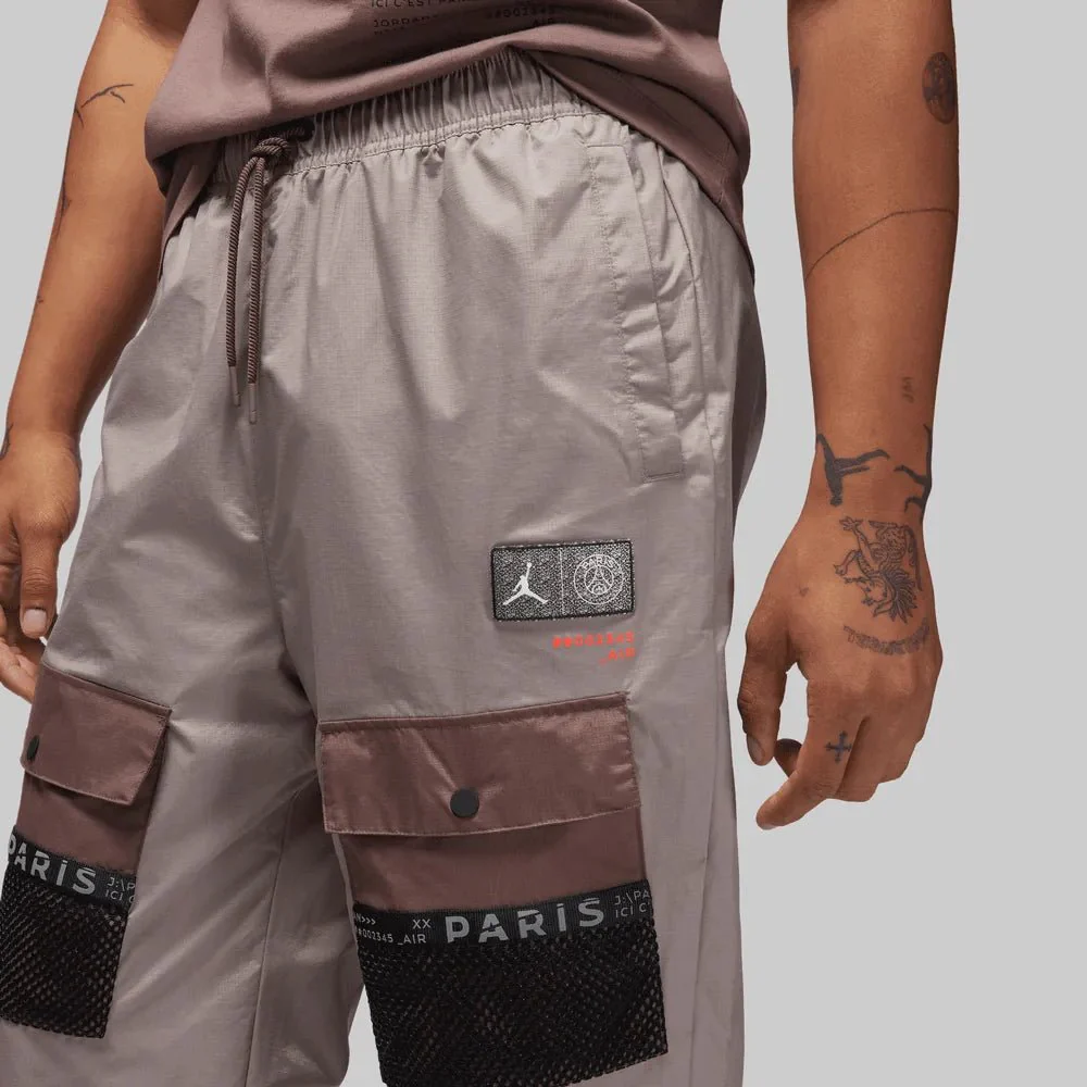 Jordan 2022-23 PSG Woven Pants - Black-Plum Eclipse - Image 3