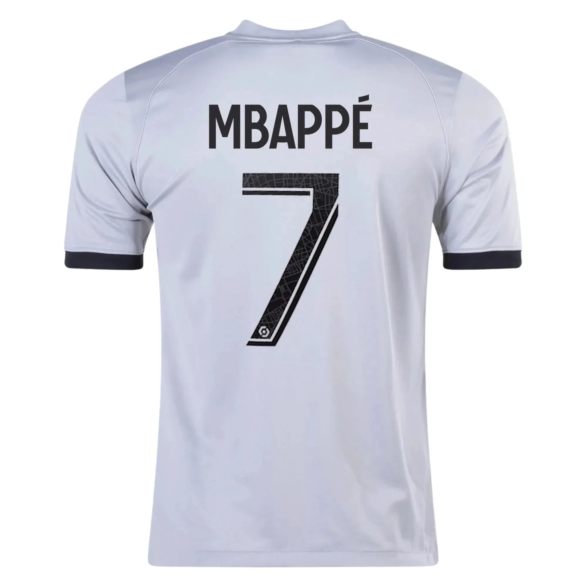 Jordan 2022-23 PSG Youth Away Jersey - Smoke Grey-Black - Image 4
