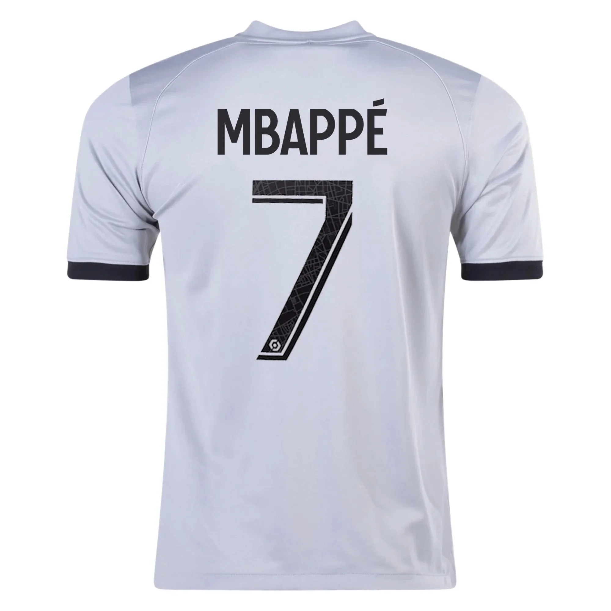 Jordan 2022-23 PSG Youth Away Jersey - Smoke Grey-Black - Image 7