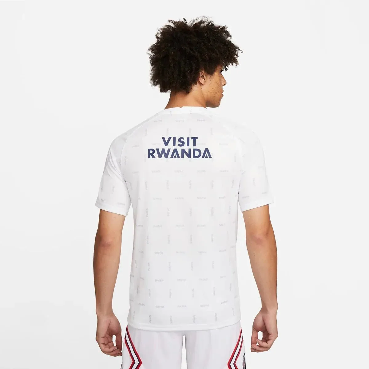 Jordan 2022 PSG Pre-Match SS Top - White - Image 2