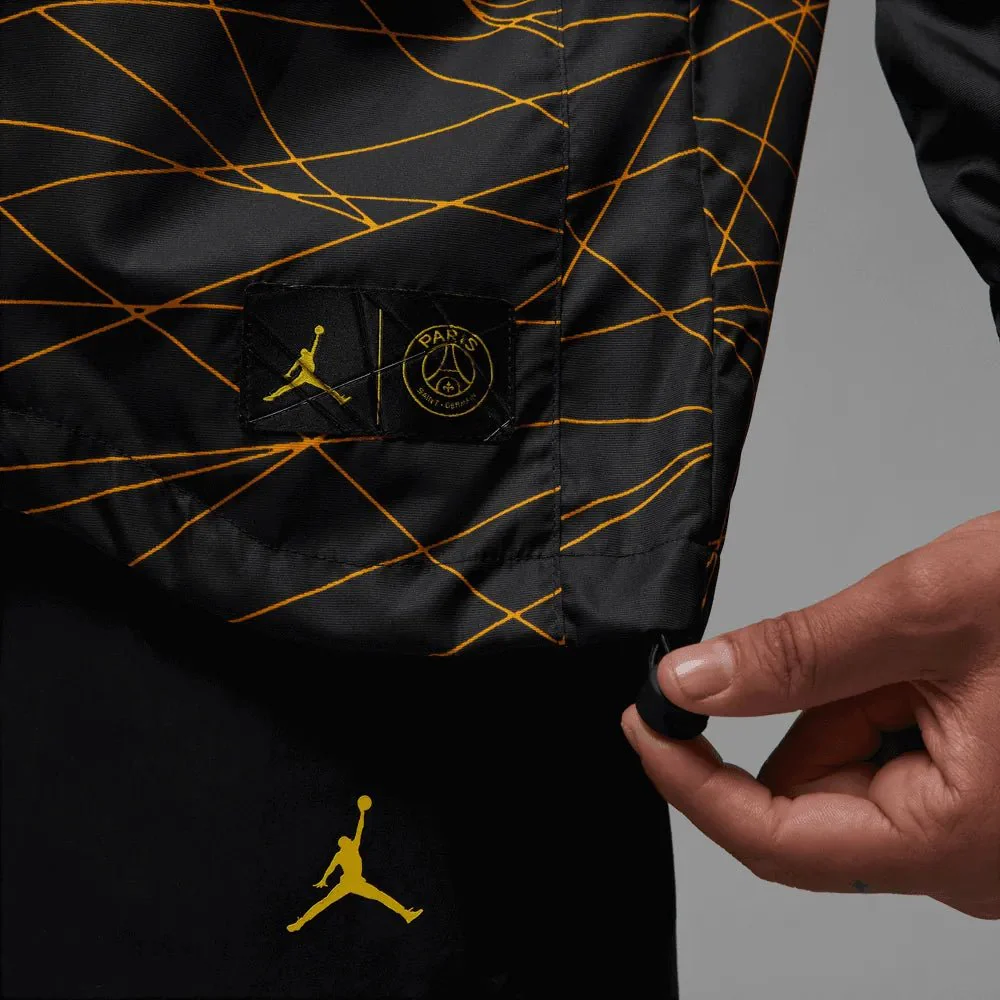 Jordan 2023 PSG Anthem Track Jacket - Black-Yellow - Image 11
