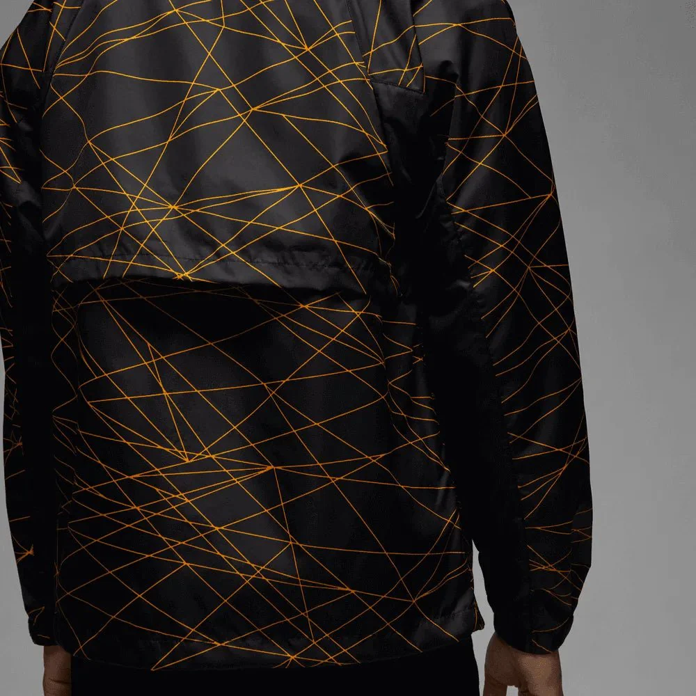 Jordan 2023 PSG Anthem Track Jacket - Black-Yellow - Image 4