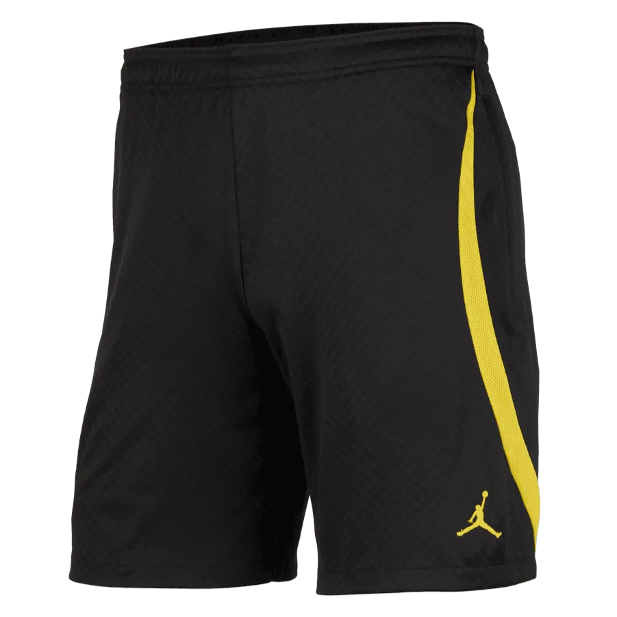Jordan 2023 PSG Strike Shorts - Black-Yellow