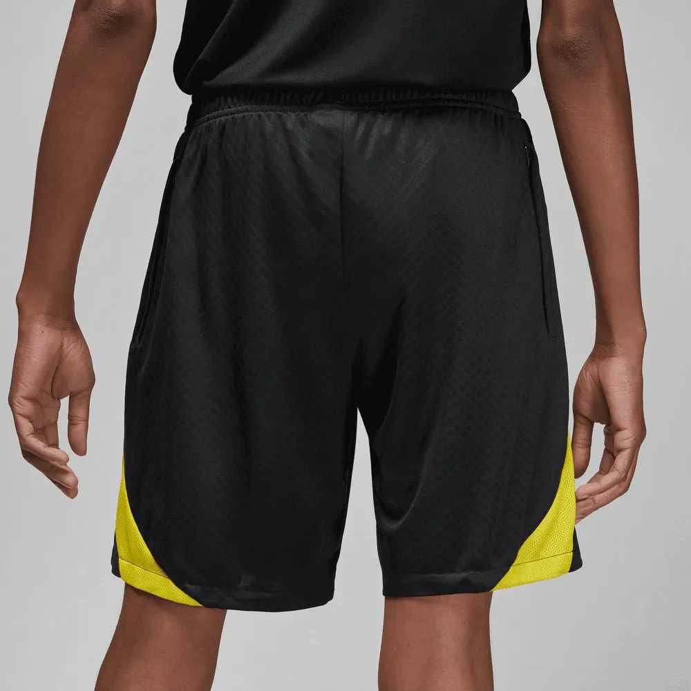 Jordan 2023 PSG Strike Shorts - Black-Yellow - Image 4