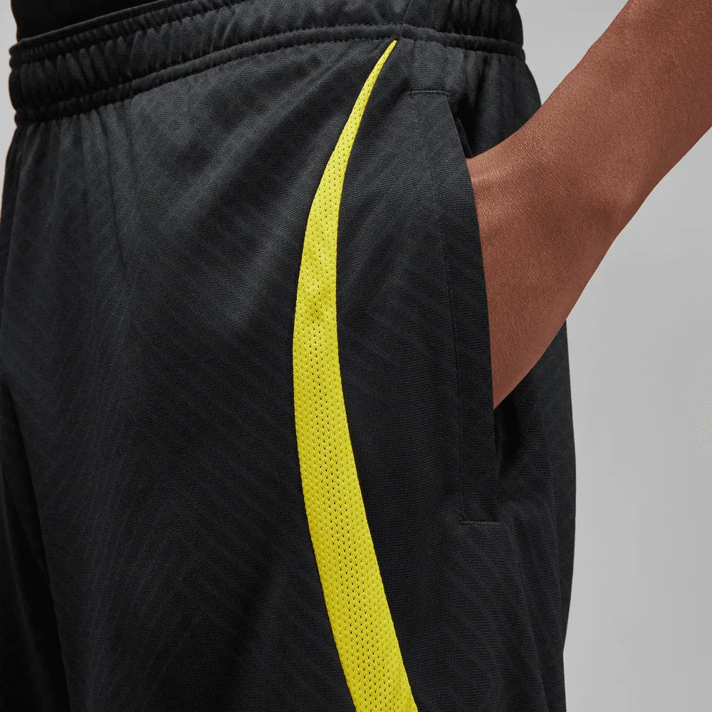 Jordan 2023 PSG Strike Shorts - Black-Yellow - Image 6