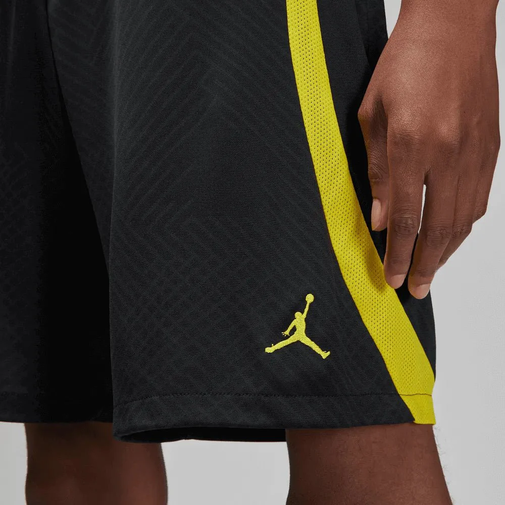 Jordan 2023 PSG Strike Shorts - Black-Yellow - Image 7