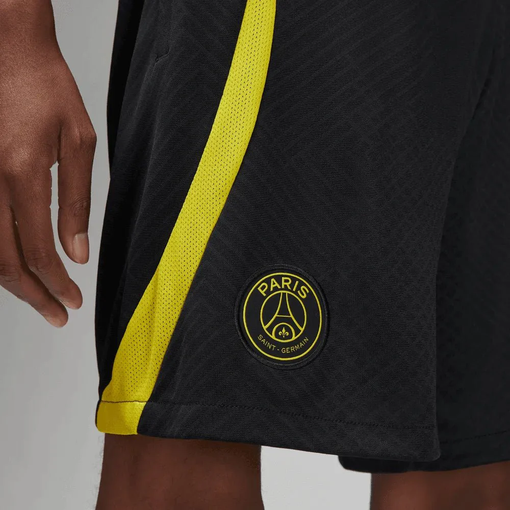 Jordan 2023 PSG Strike Shorts - Black-Yellow - Image 8