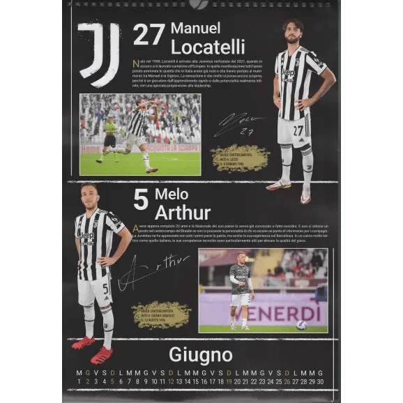 Juventus 2022 Official Calendar - Image 2