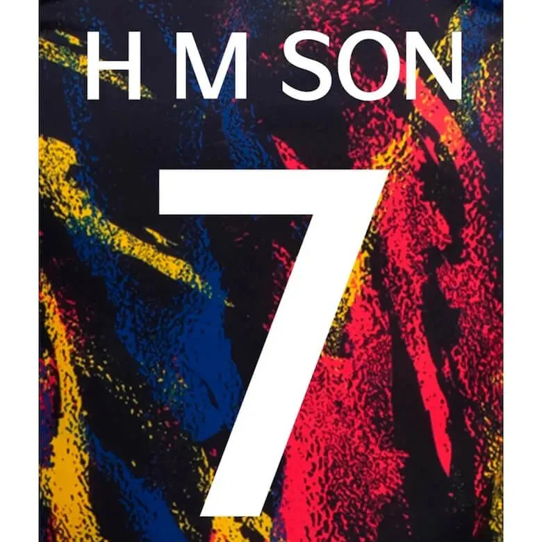 Korea 2022-23 Away HM SON #7 Jersey Name Set