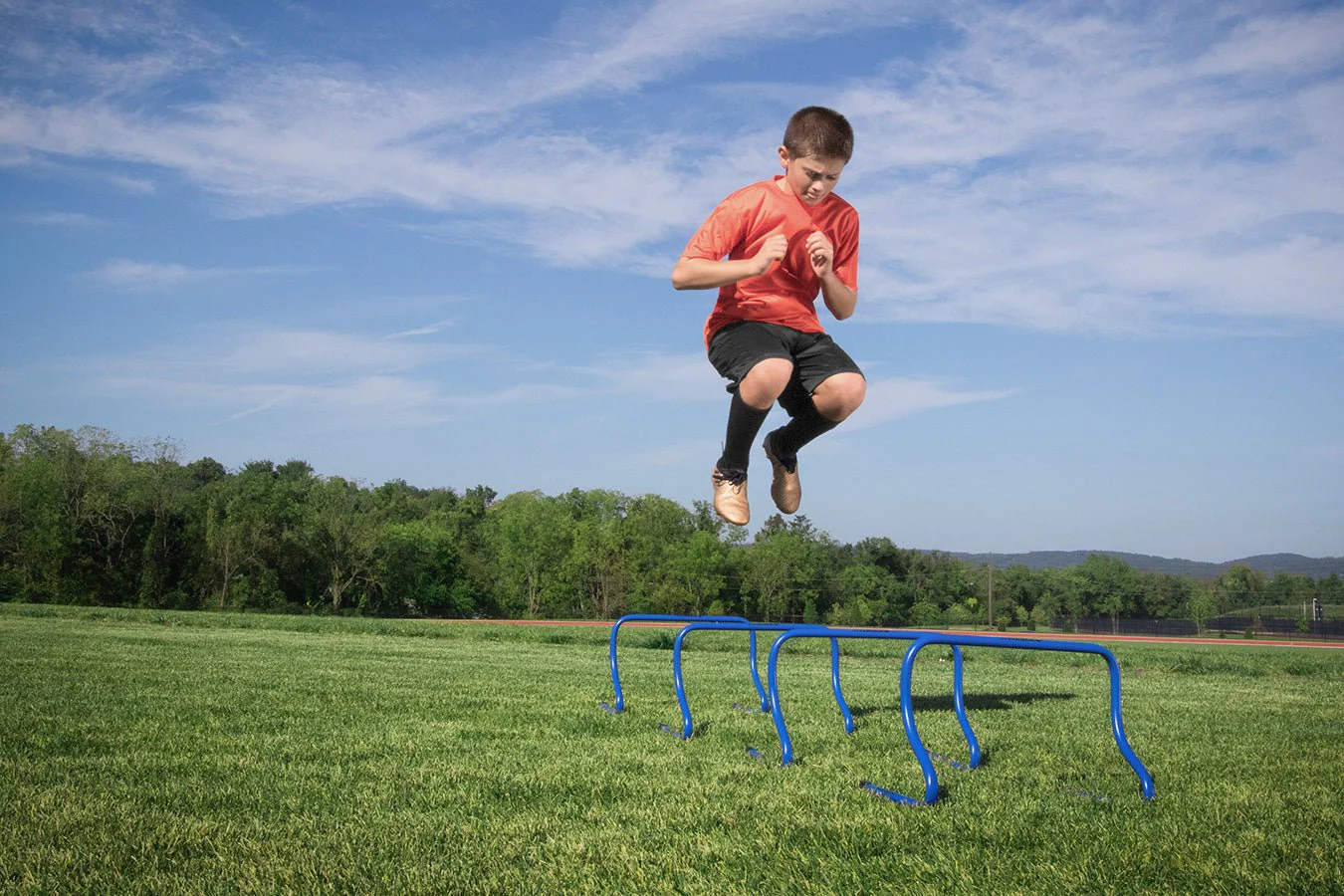 Kwik Goal 12" Speed Hurdles Single (Blue) - Image 3