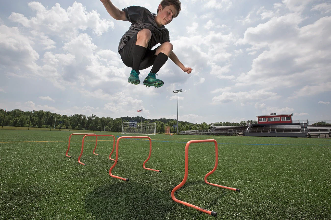 Kwik Goal 15" Speed Hurdles Single (Orange) - Image 2